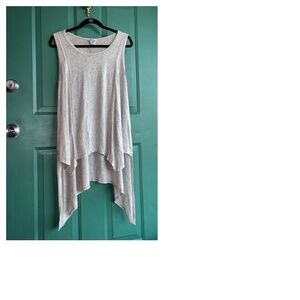 PPLA clothing small sleeveless long tunic